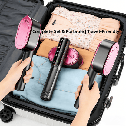 Ironix Pro™ Portable Garment Steamer 2-in-1 Steam Iron for Wrinkle-Free Clothes